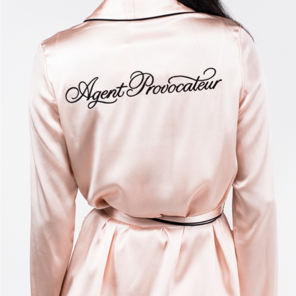 Brand new silk robe